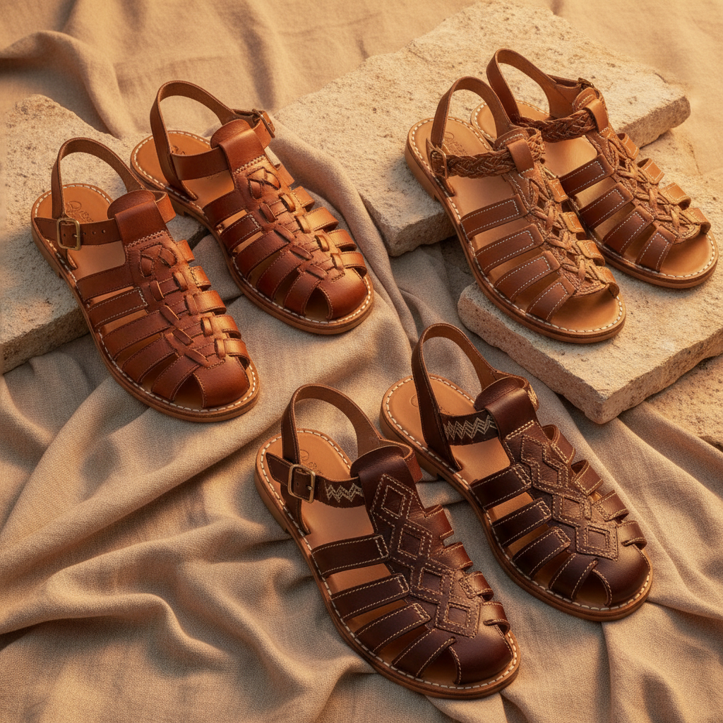 Hand-Stitched Sandals Collection