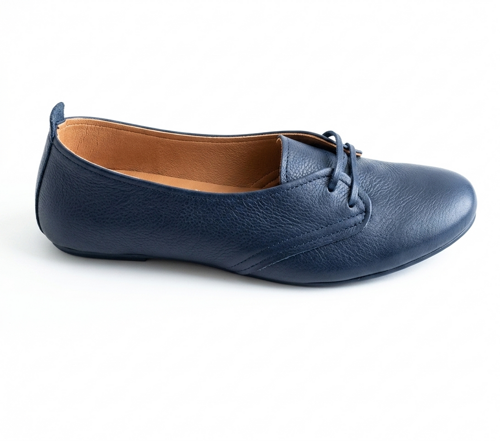 DJ 023 | Women's Genuine Leather Lace-Up Shoes