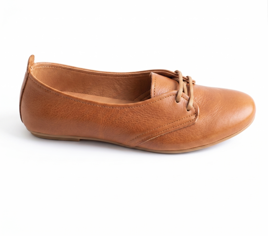 DJ 023 | Women's Genuine Leather Lace-Up Shoes