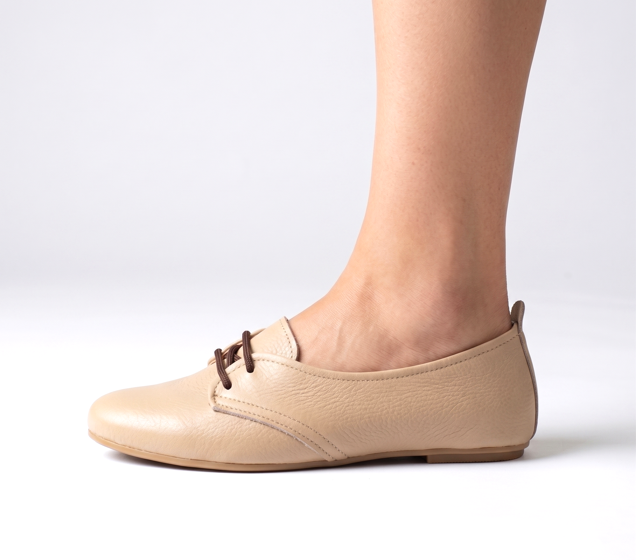 DJ 023 | Women's Genuine Leather Lace-Up Shoes