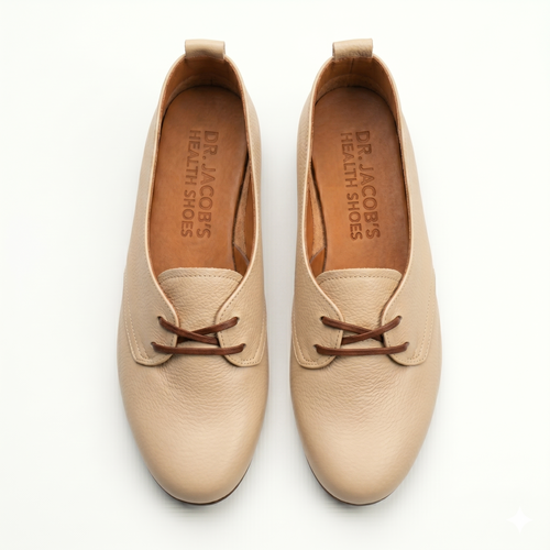 DJ 023 | Women's Genuine Leather Lace-Up Shoes