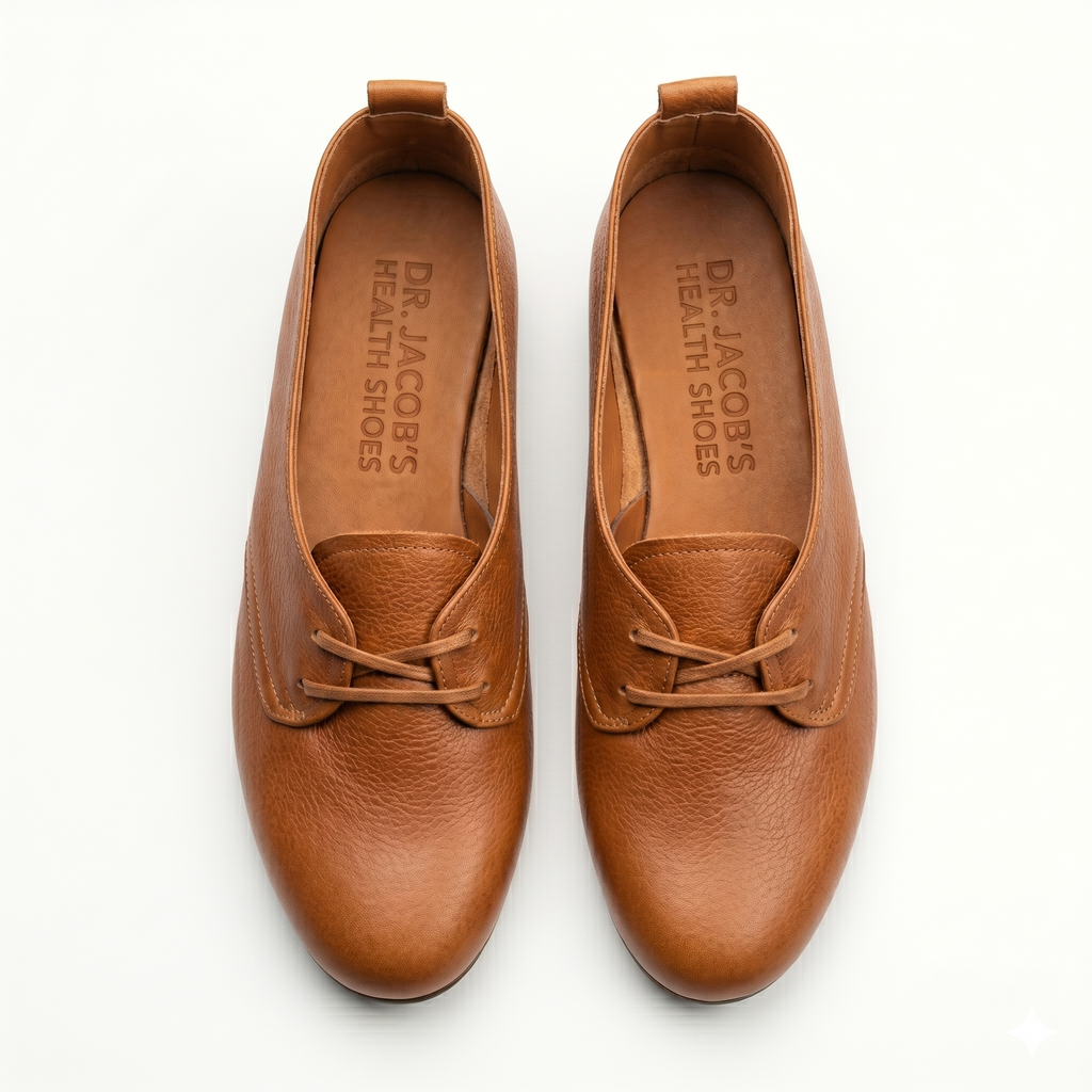 DJ 023 | Women's Genuine Leather Lace-Up Shoes