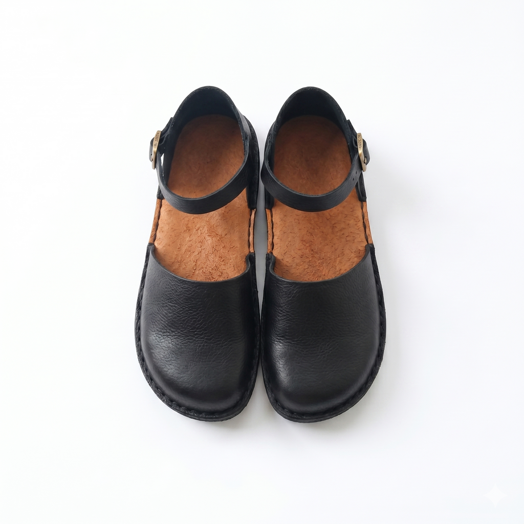 DJ 3016  | Women's Hand-Stitched Genuine Leather Mary-Jane Comfort Shoes