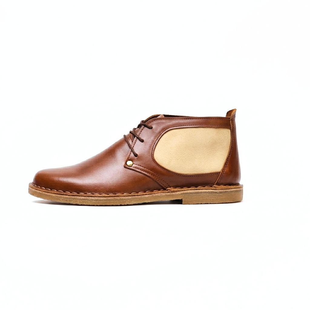 MENS VELLIES BROWN
